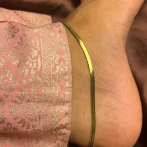 Golden Snake Chain Anklet