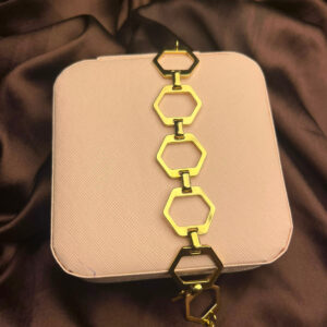 Golden Geometry Bracelets