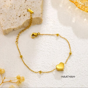 Golden Heart Bracelets