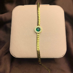 Emerald Glow Bracelets