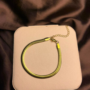 Golden Snake Chain Bracelet
