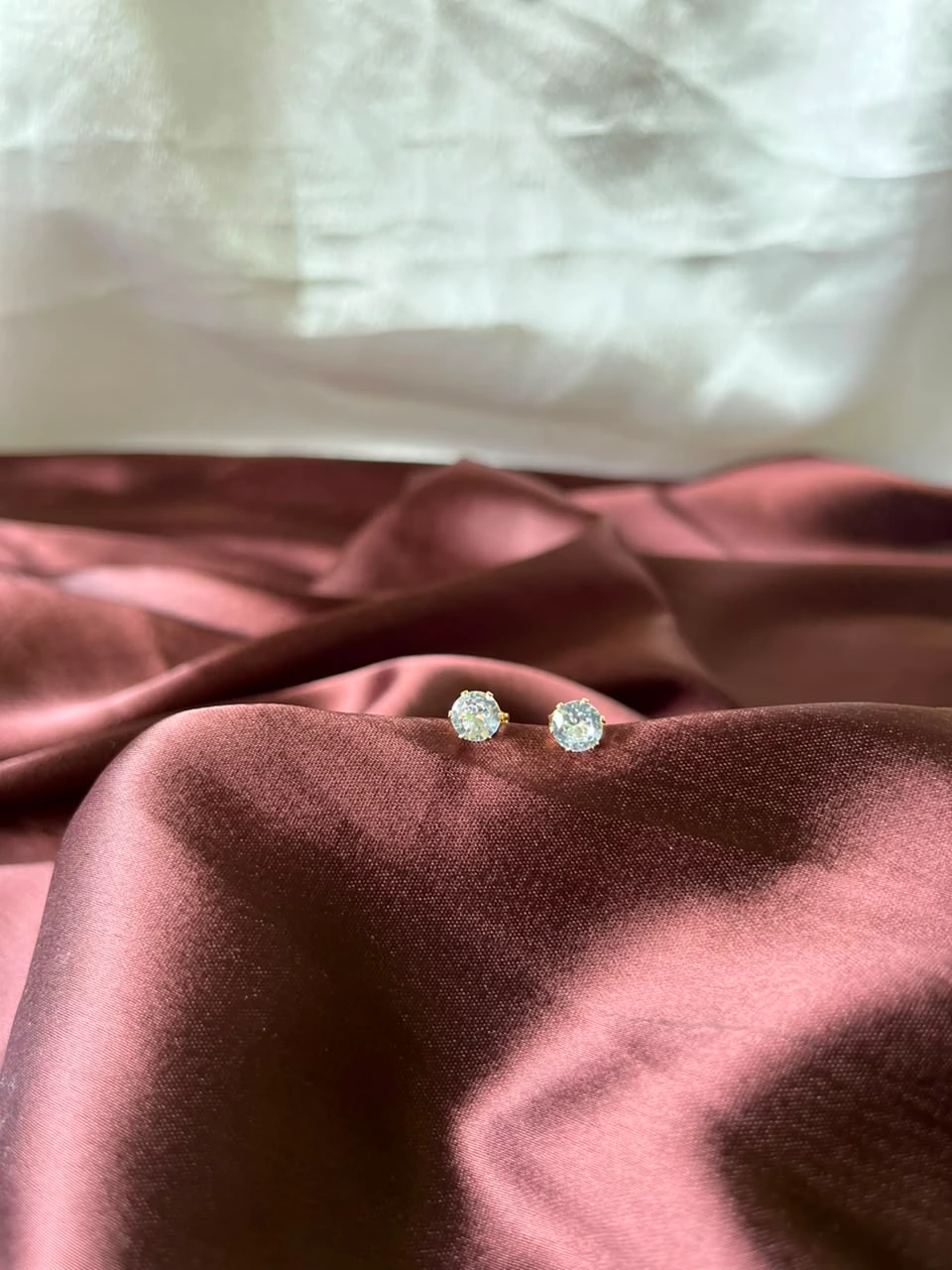 Gemstone Stud Earrings