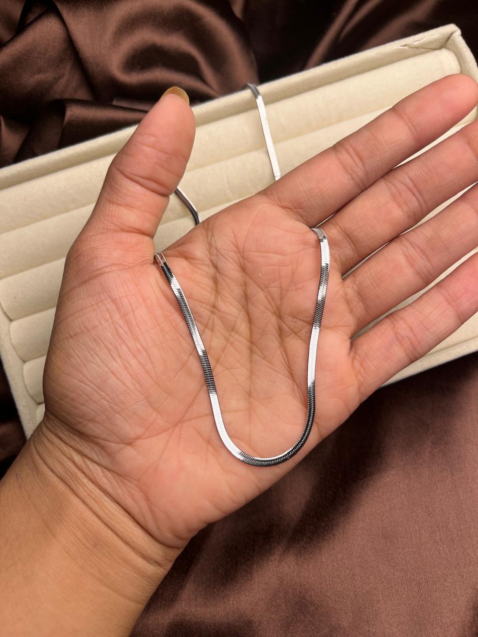 Silver Snake Chain