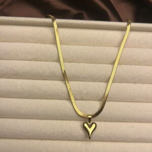 Golden Heart Necklace