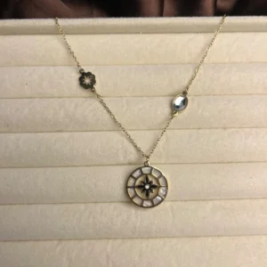 Golden Compass Necklace