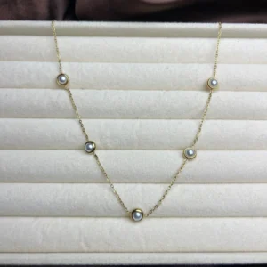Golden Station Necklace