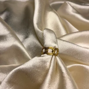 Interwoven Infinity Ring