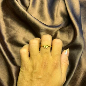 Golden Bow Rings