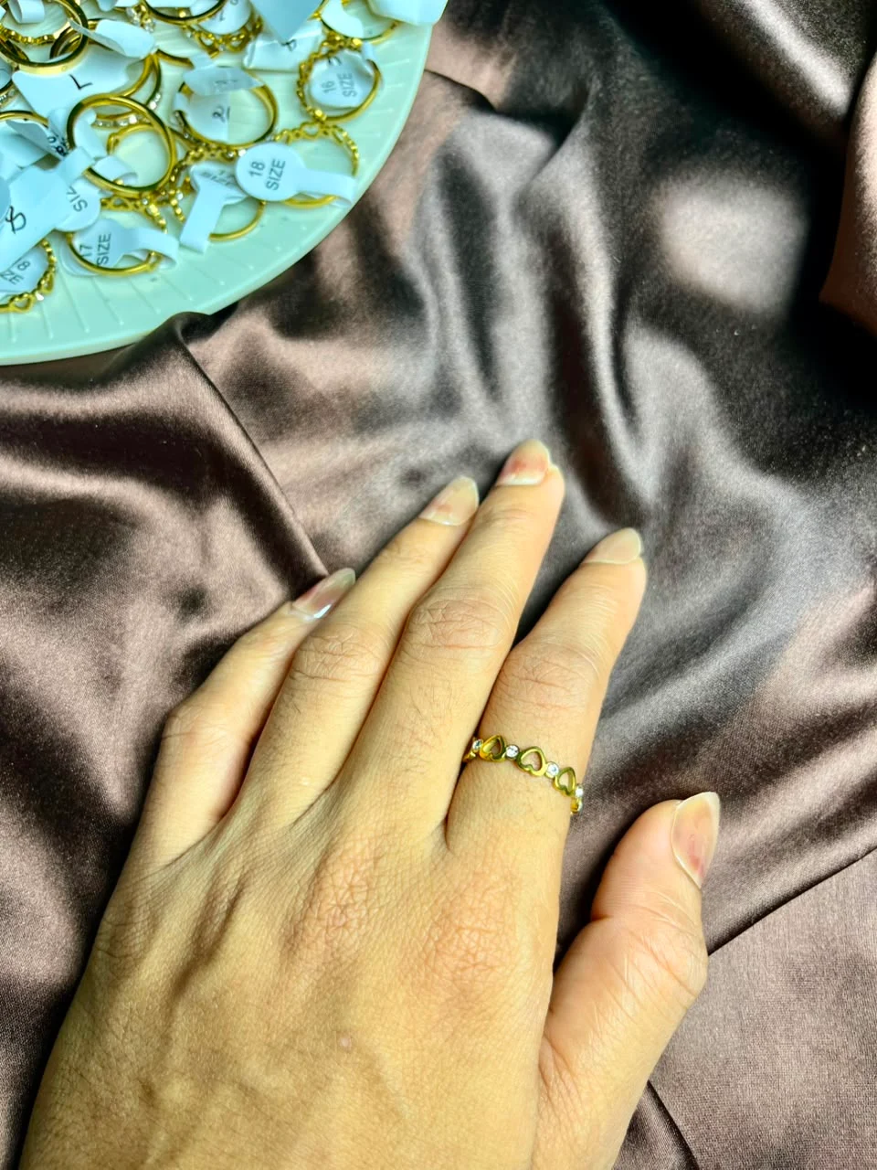 Golden Charms Rings