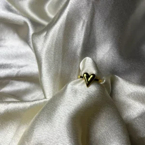 Golden Heart Rings
