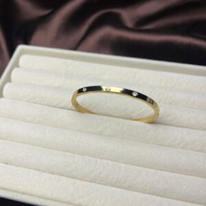Golden Minimalist Bangle