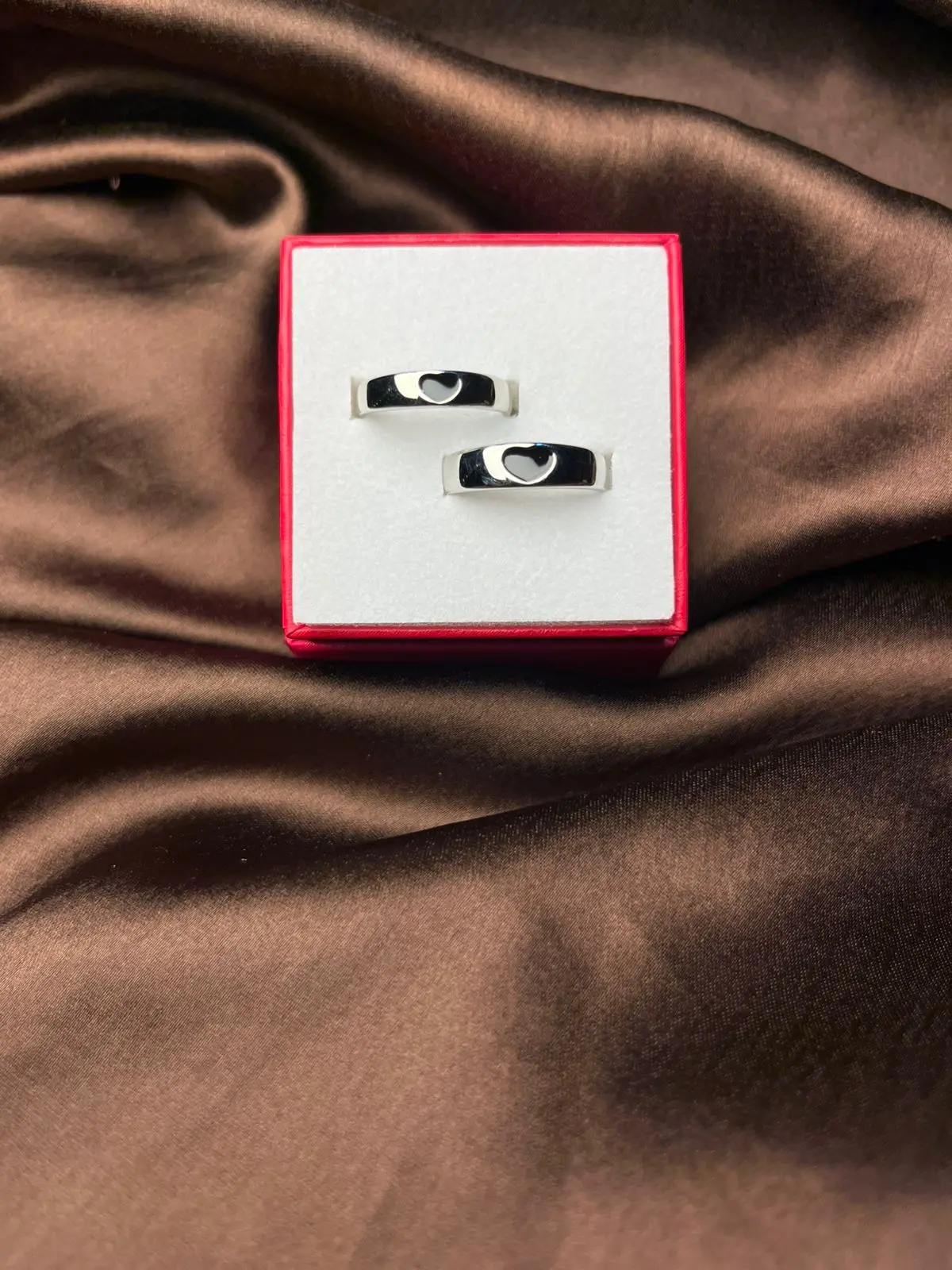 Heart Bond Rings